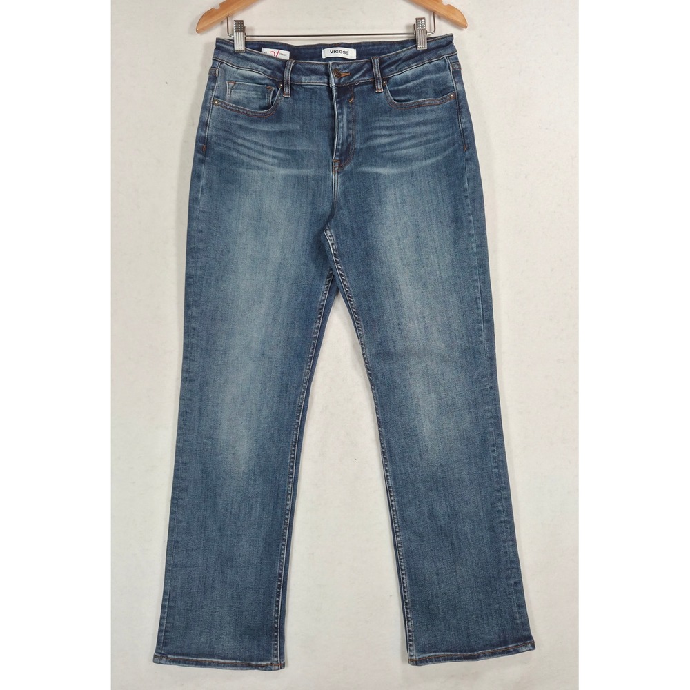 Vigoss Ace Straight Leg Jeans Medium Wash Denim VC-P01439A Size 29